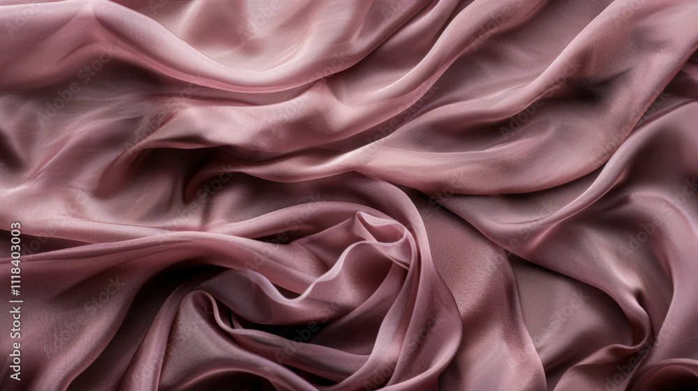 Obraz premium pink silk fabric background