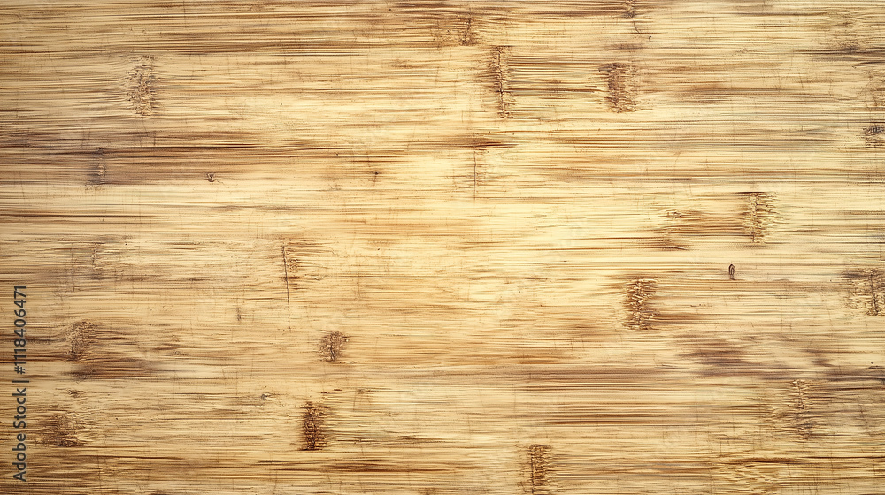 Fototapeta premium Light wooden texture with subtle horizontal grain and natural rustic patterns. Flat lay background