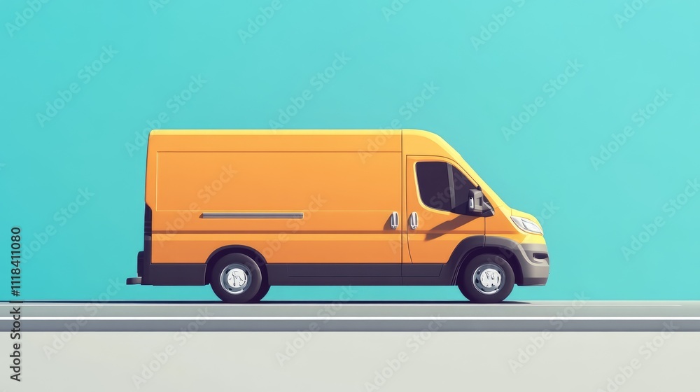Stock distribution flat design front view delivery theme animation vivid Stock distribution flat design front view delivery theme animation vivid