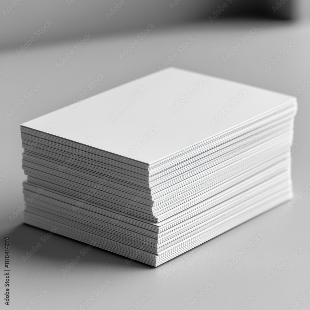 Stack of business cards Stack of business cards