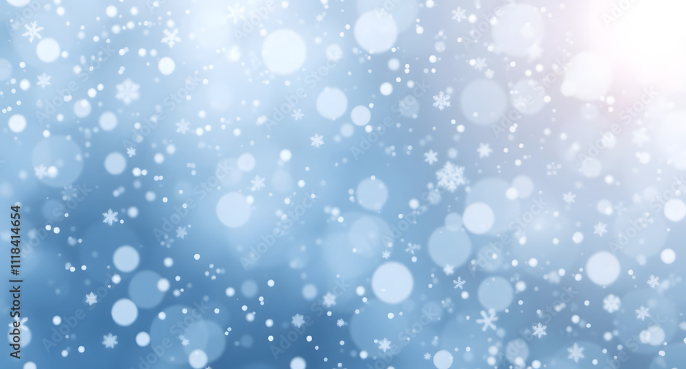 A winter background filled with soft snowflakes and icy blue hues, creating a frosty atmosphere perfect for seasonal and holiday themes. A winter background filled with soft snowflakes and icy blue hues, creating a frosty atmosphere perfect for seasonal and holiday themes.