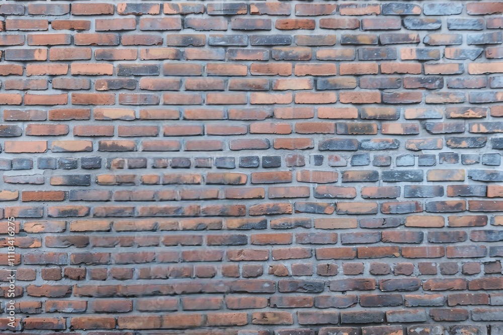 Rustic Brick Wall with Varied Earth Tones and Textures for Background Use in Architecture, Design, or Creative Projects, Highlighting the Unique Character of Each Brick Rustic Brick Wall with Varied Earth Tones and Textures for Background Use in Architecture, Design, or Creative Projects, Highlighting the Unique Character of Each Brick