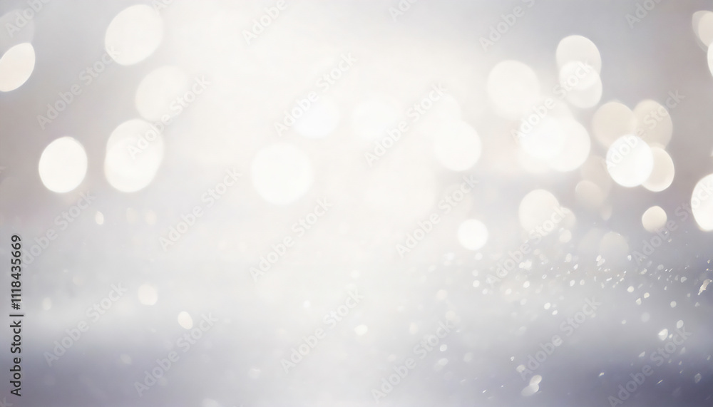 Shining white bokeh effect on soft white blurred background closeup, a sparkling silver glow, an ethereal festive winter snow icy sparkle magic abstract texture Shining white bokeh effect on soft white blurred background closeup, a sparkling silver glow, an ethereal festive winter snow icy sparkle magic abstract texture