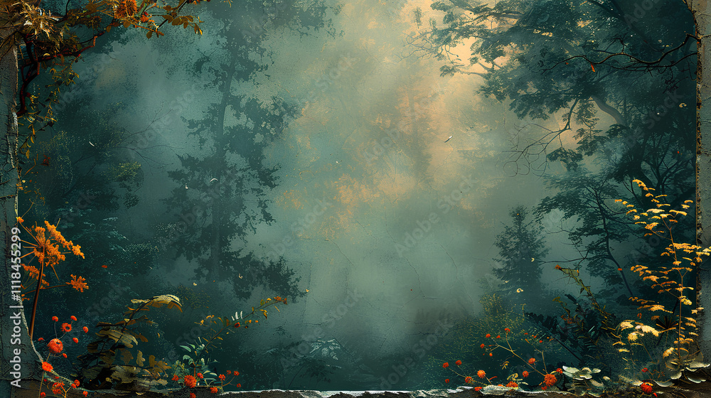 background with plant and tree theme background with plant and tree theme