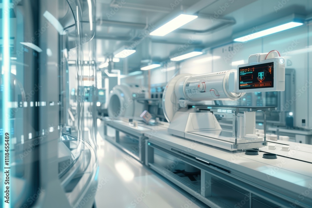 Advanced X-Ray Inspection in High-Tech Industrial Setting for Precision Analysis Advanced X-Ray Inspection in High-Tech Industrial Setting for Precision Analysis