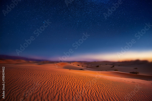 sand dunes in the desert