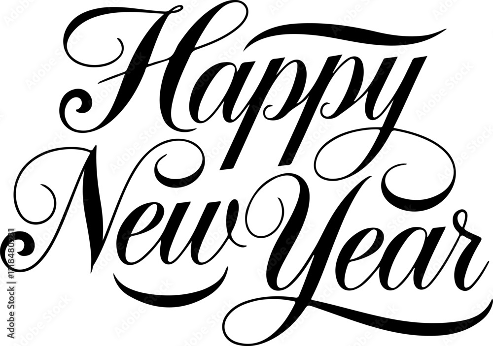 Happy New Year Art & Illustration Happy New Year Art & Illustration