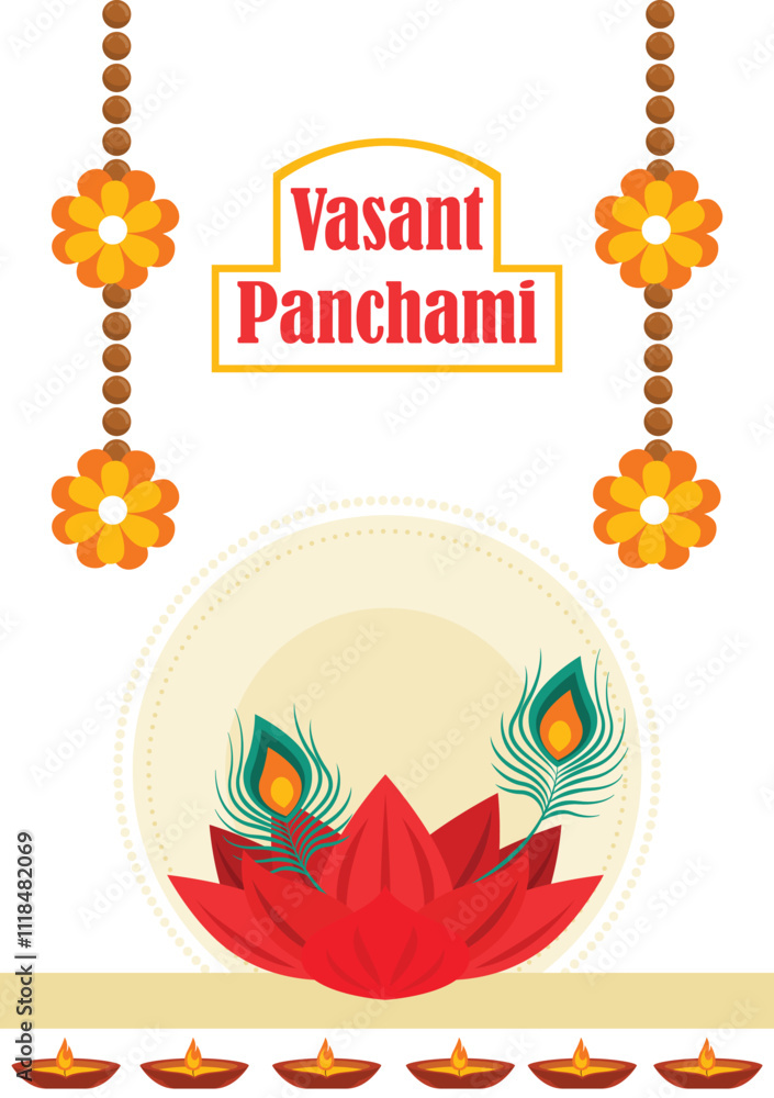 Fototapeta premium Vasant Panchami