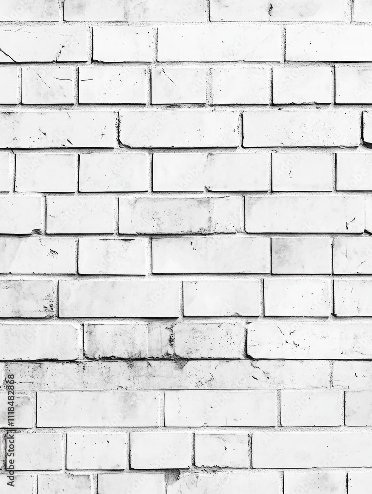 Brick wall in monochrome Brick wall in monochrome