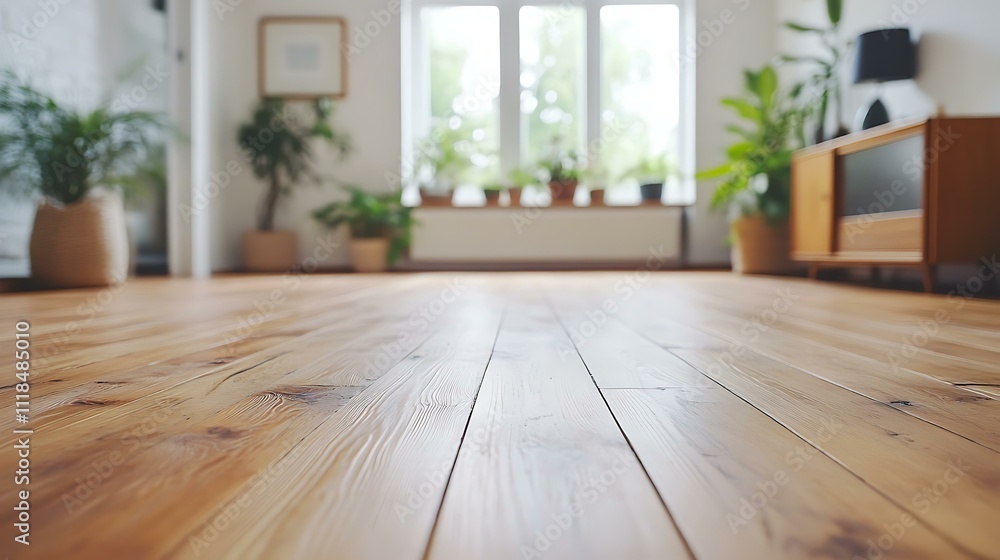 Wooden Flooring in a Modern Living Room Wooden Flooring in a Modern Living Room