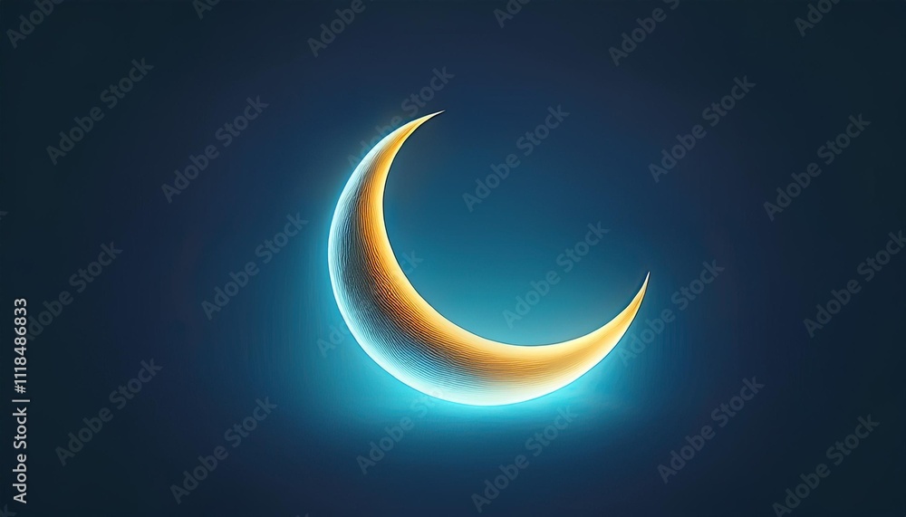 Obraz premium moon and stars