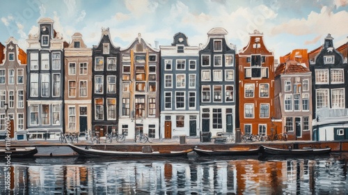 Canal Houses in Amsterdam