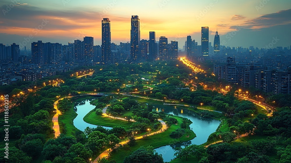 Fototapeta premium smart city innovations and future trends