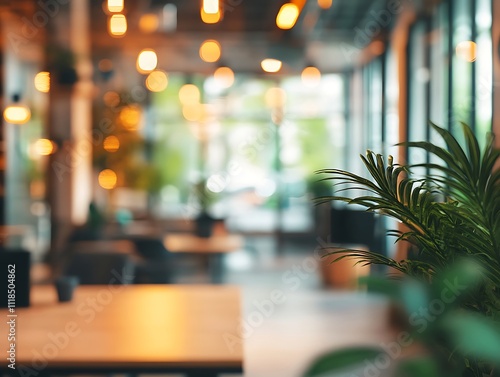 Wallpaper Mural Serene Workspace Ambiance: A Blurred Glimpse of Modern Office Design Torontodigital.ca