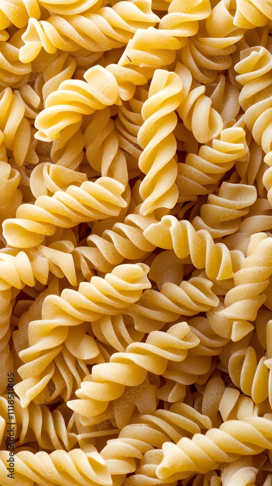 A close-up of dry chakli noodles, resembling thin and long French fries, pasta