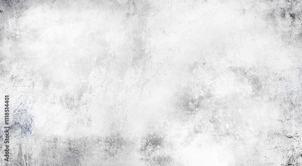Fototapeta premium Grunge old paper. Vintage paper texture with dust and scratches .Old black and white grunge background. Monochrome abstract texture of dust, smudges, cracks, scuffs, scratches, chips to print. Vintage