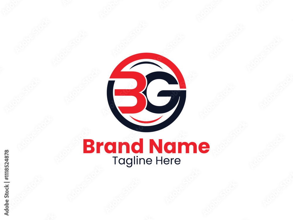 Creative Circle BG monogram logo design GB vector logo designs, BG logo Creative Circle BG monogram logo design GB vector logo designs, BG logo