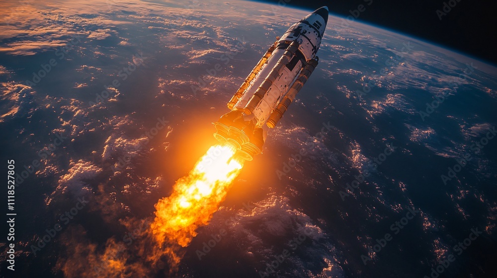 Obraz premium space exploration and planetary science