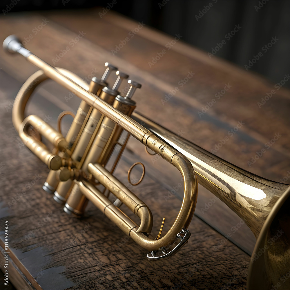 Obraz premium Ethereal Strings: A Reimagined Abstract Guitar