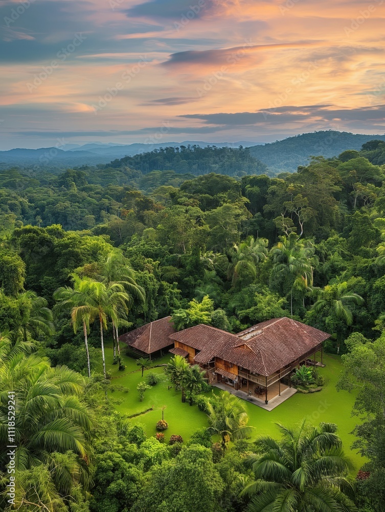 Exploring amazon biodiversity lush rainforest aerial photography Exploring amazon biodiversity lush rainforest aerial photography