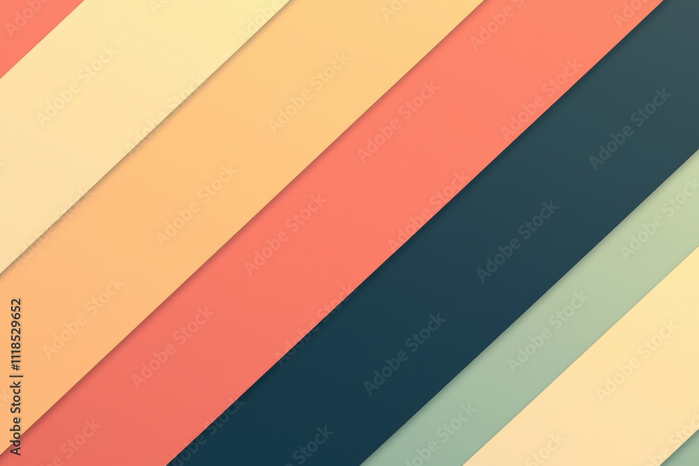 Seamless abstract background with diagonal stripes in pastel colors, creating modern and vibrant aesthetic. Perfect for design projects and creative applications Seamless abstract background with diagonal stripes in pastel colors, creating modern and vibrant aesthetic. Perfect for design projects and creative applications