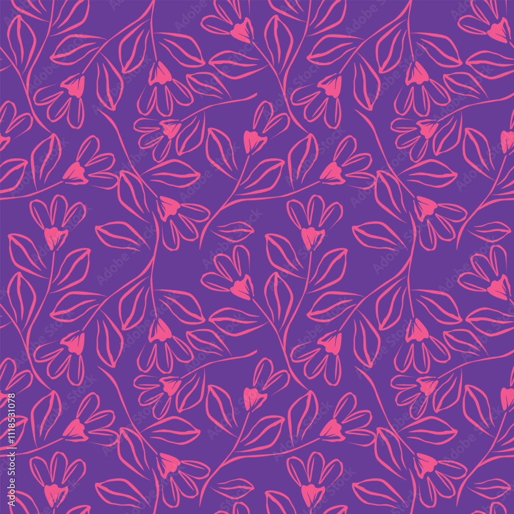 Cute floral pattern in the small chamomile flowers. Seamless vector texture. Naive template for fashion prints. Printing with small daisy flowers. Black background. Stock print. Cute floral pattern in the small chamomile flowers. Seamless vector texture. Naive template for fashion prints. Printing with small daisy flowers. Black background. Stock print.