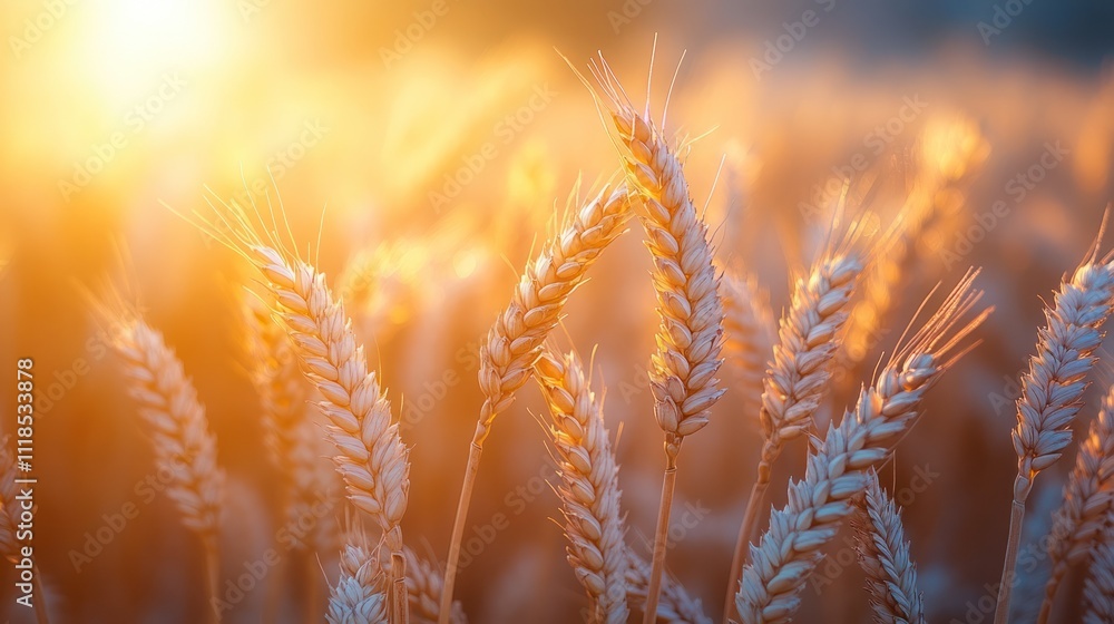 Golden wheat field at sunset. (1) Golden wheat field at sunset. (1)