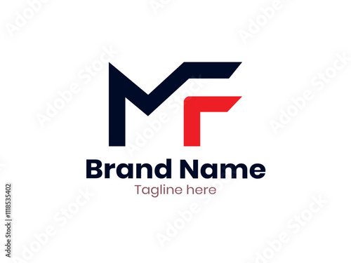 Free Download MF Letter Logo Design. Initial letters FM logo icon. Abstract letter FM logotype logo design template. FM logo - GFXLoad