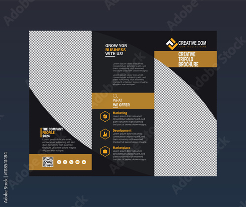modern business brochure template