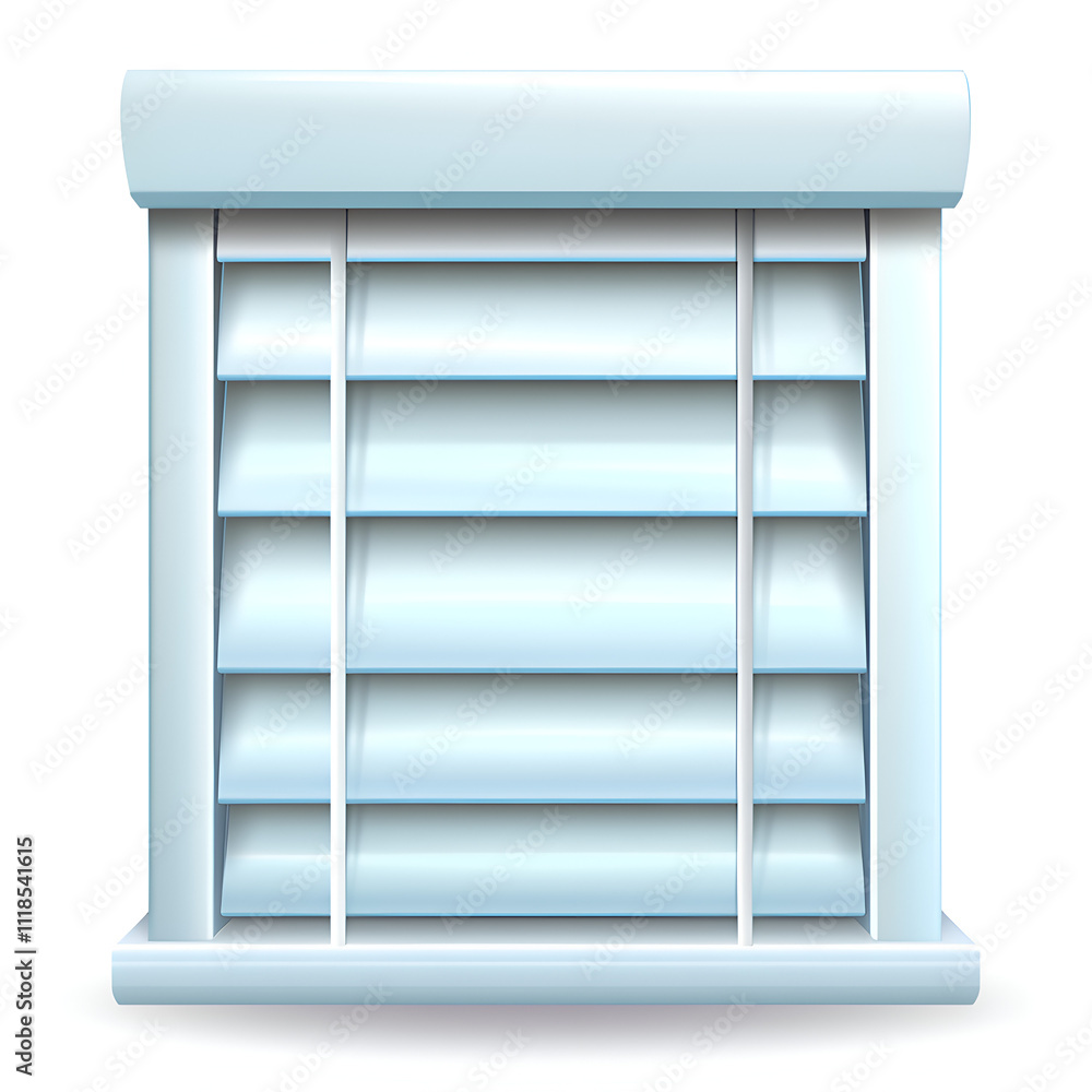 Stylish white window blinds adding elegance to modern interior spaces with a clean aesthetic Stylish white window blinds adding elegance to modern interior spaces with a clean aesthetic
