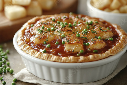 Chicken Pie And Chips