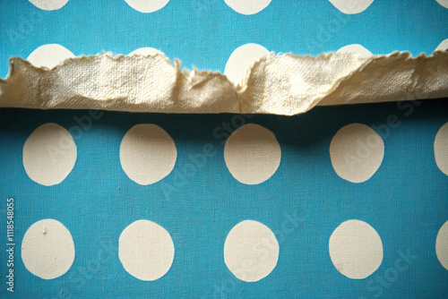 Blue Polka Dot Background