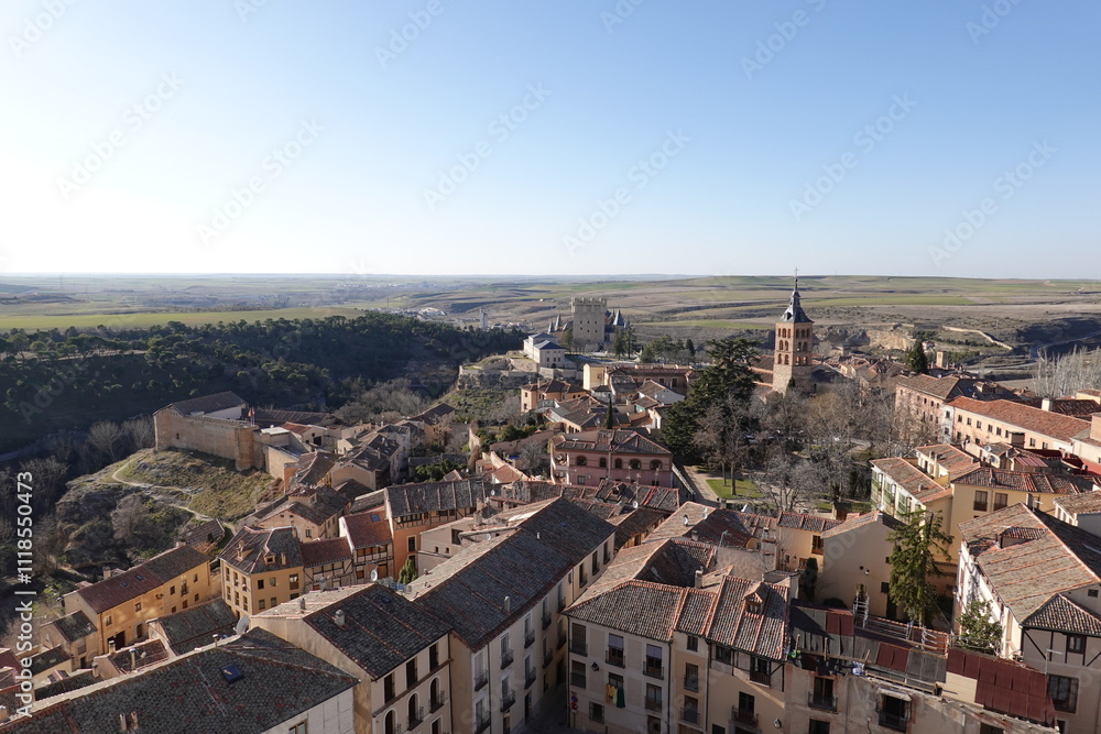 Fototapeta premium View of Segovia