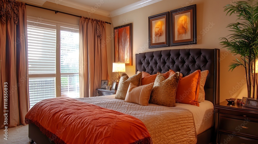 Luxurious Tufted Bed Bedroom Design Luxurious Tufted Bed Bedroom Design