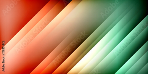 Dynamic shadow lines geometric shapes