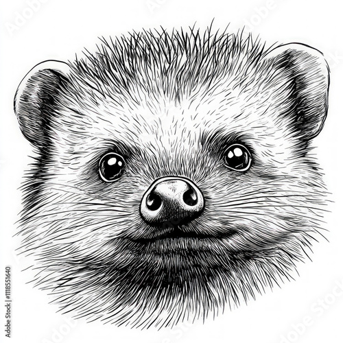Hedgehog Isolated