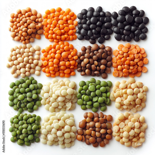 Lentils Isolated