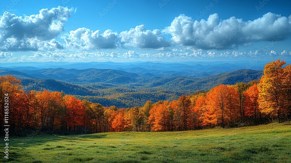 Fototapeta premium Landscape picturesque natural scenery and vistas