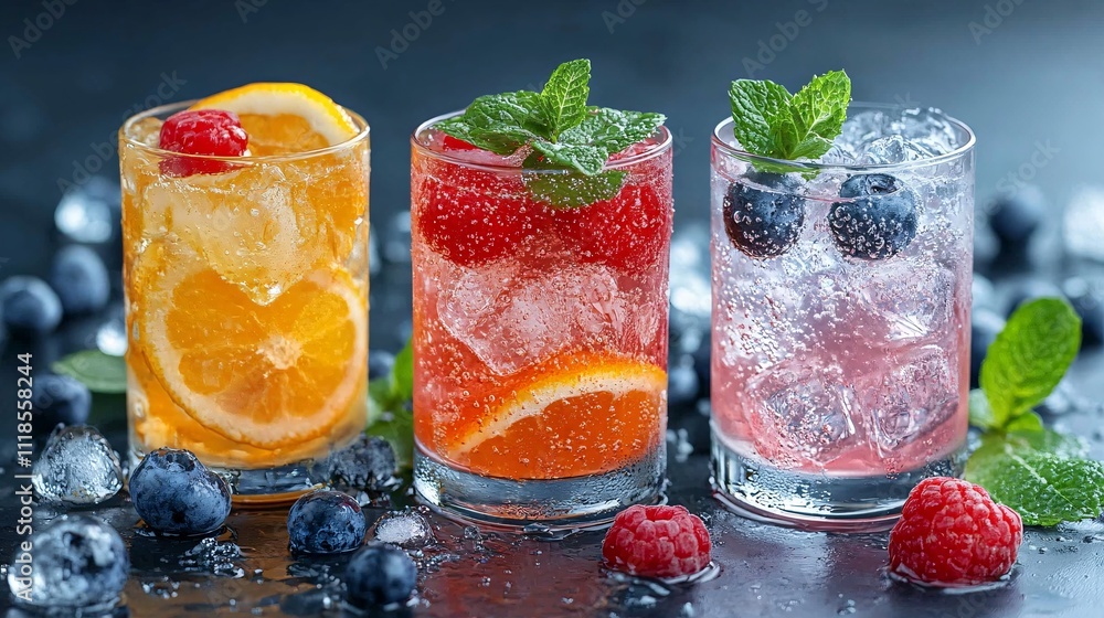 Refreshing Sips cool and invigorating drink options Refreshing Sips cool and invigorating drink options