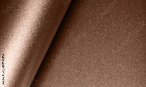 Soft mocha mousse tone on a textured paper backdrop photo