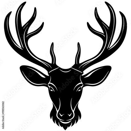 deer head vector