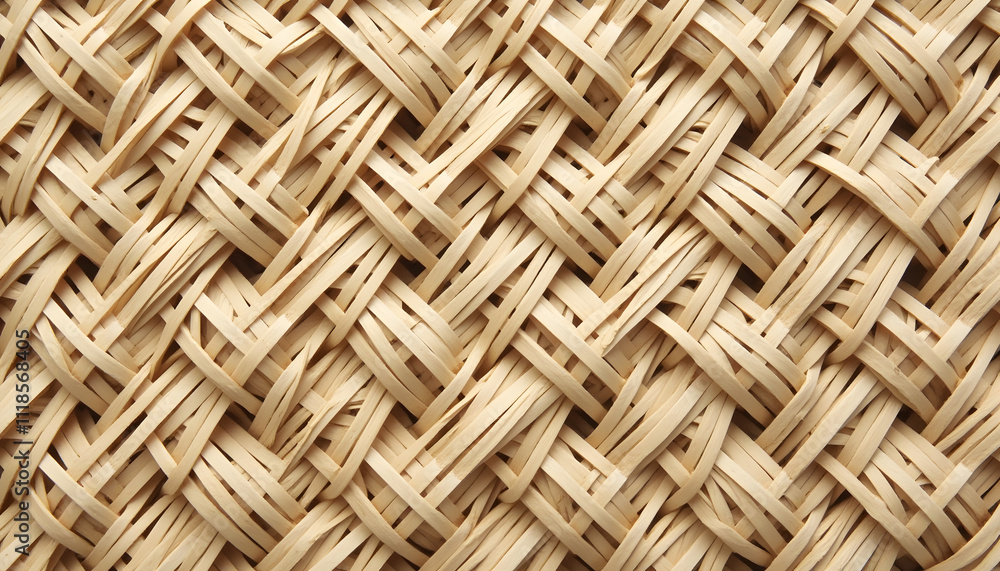 Natural woven fiber pattern texture in beige tones for organic backgrounds Natural woven fiber pattern texture in beige tones for organic backgrounds