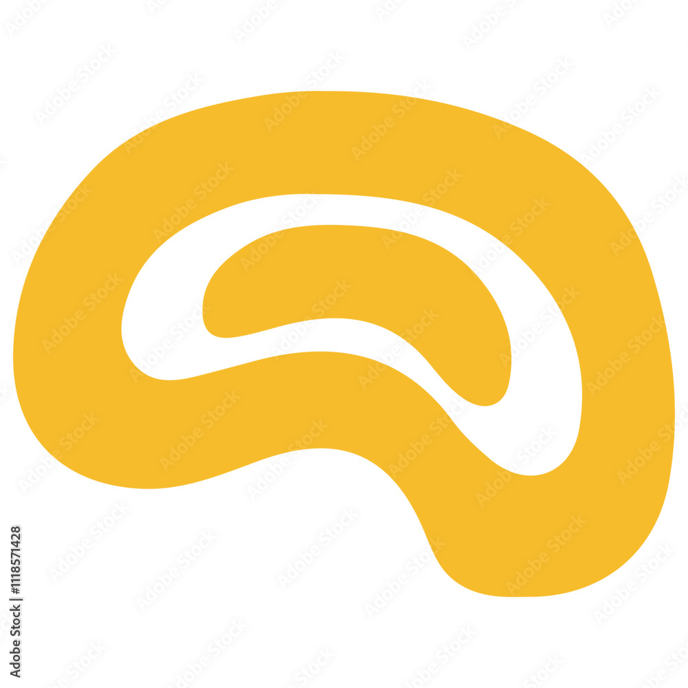 Fototapeta premium Random abstract liquid organic black irregular blotch shapes flat style design fluid vector illustration set banner simple shape template for presentation design, flyer,background. 