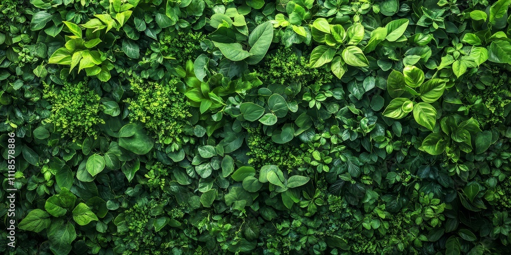 Lush Green Background, Generative AI Lush Green Background, Generative AI
