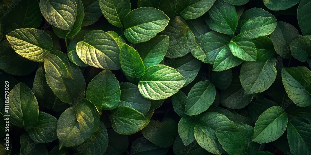 Lush Green Background, Generative AI Lush Green Background, Generative AI