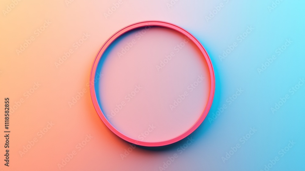 A vibrant circular frame with a gradient background, featuring soft pink and blue hues, creating a modern and artistic look. A vibrant circular frame with a gradient background, featuring soft pink and blue hues, creating a modern and artistic look.