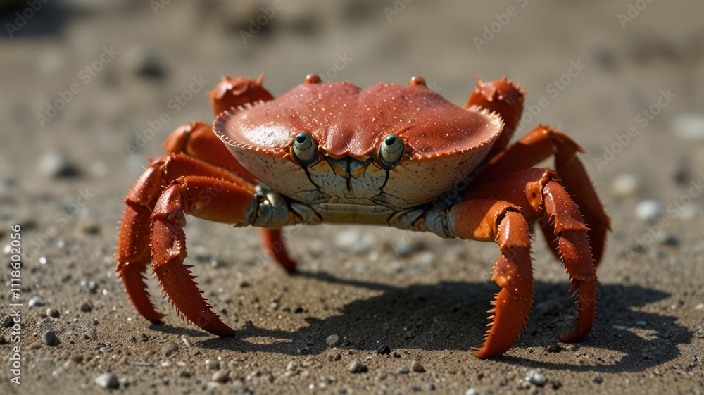  Crab on Beach