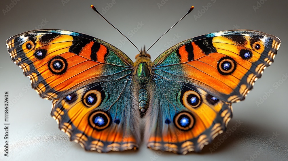 Butterfly delicate and colorful wing patterns Butterfly delicate and colorful wing patterns