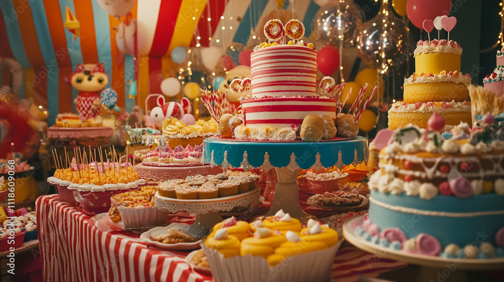 Kids Unleash Fun and Frolic Around the Cake Table Kids Unleash Fun and Frolic Around the Cake Table