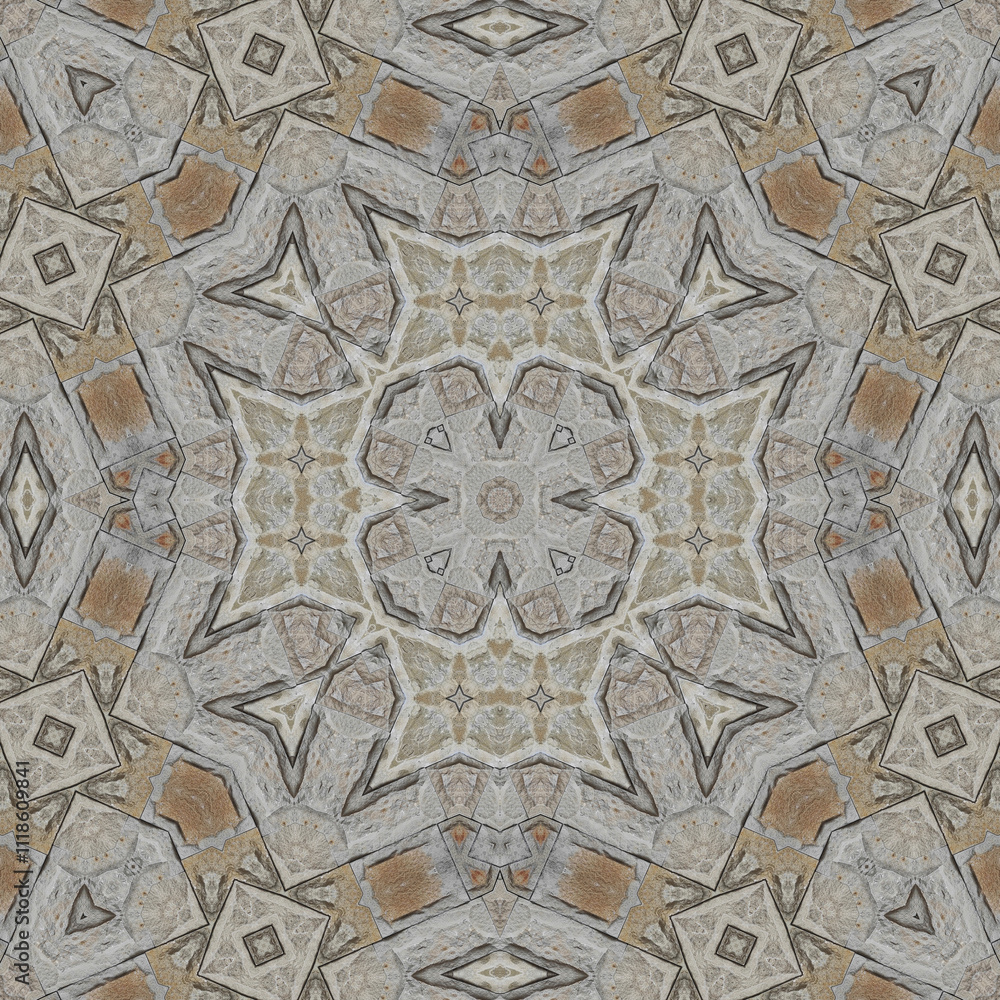 Seamless abstract symmetrical wonderful pattern. Kaleidoscope pattern texture Seamless abstract symmetrical wonderful pattern. Kaleidoscope pattern texture